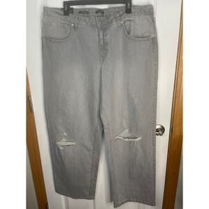 Wild Fable 90's Relaxed Straight Acid Wash Jeans - Size 16